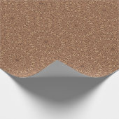 Wild West Brown Rope Kaleidoscoop Cadeaupapier (Hoek)