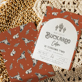 Wild West Buckaroo Uitnodiging