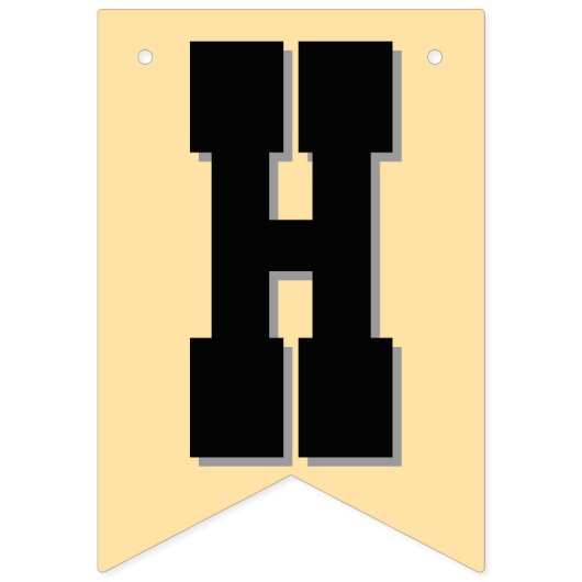 Wild West Buckin' Birthday Vlaggetjes (Tweede vlag)