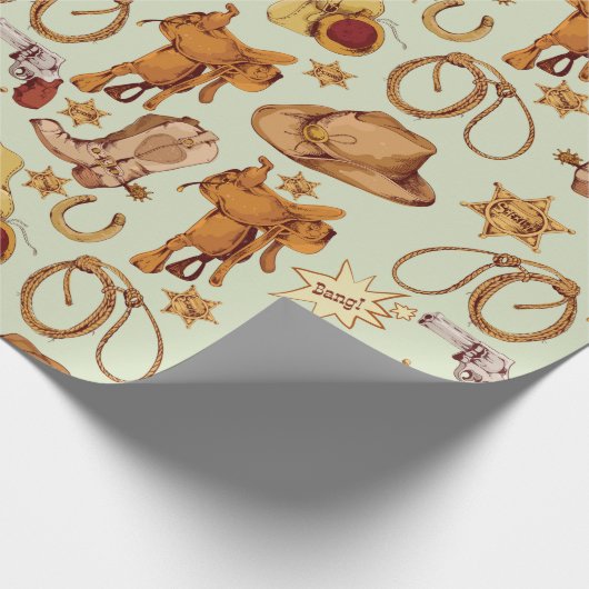 Wild West Cadeaupapier (Hoek)