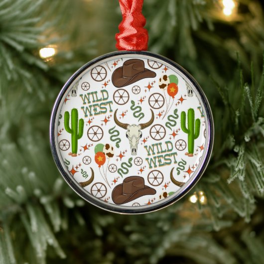 Wild West Christmas Ornament Keepsake (Boom)