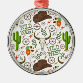 Wild West Christmas Ornament Keepsake (Voorkant)