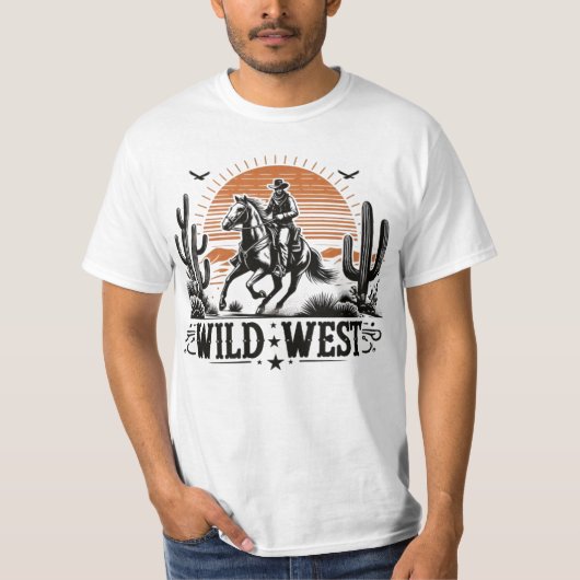 Wild_West_Cowboy_Adventure2 T-shirt (Voorkant)