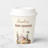 Wild West Cowboy Baby shower Papieren Bekers (Voorkant)