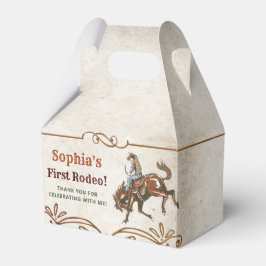 Wild West Cowboy Birthday Party Bedankdoosjes