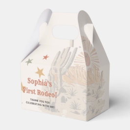 Wild West Cowboy Birthday Party Bedankdoosjes