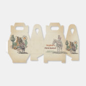 Wild West Cowboy Birthday Party Bedankdoosjes (Uitgevouwen)