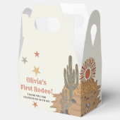 Wild West Cowboy Birthday Party Bedankdoosjes (Geopend)
