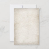 Wild West Cowboy Birthday Party Bedankkaart (Achterkant)