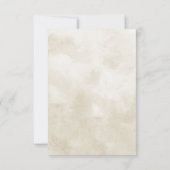 Wild West Cowboy Birthday Party Bedankkaart (Achterkant)