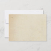 Wild West Cowboy Birthday Party Bedankkaart (Achterkant)