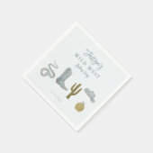 Wild West Cowboy Birthday Party Servet (Hoek)