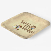 Wild West Cowboy Cowgirl Western Theme Paper Bord (Gebogen)
