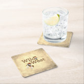 Wild West Cowboy Cowgirl Westerne thema Kartonnen Onderzetters (Insitu)