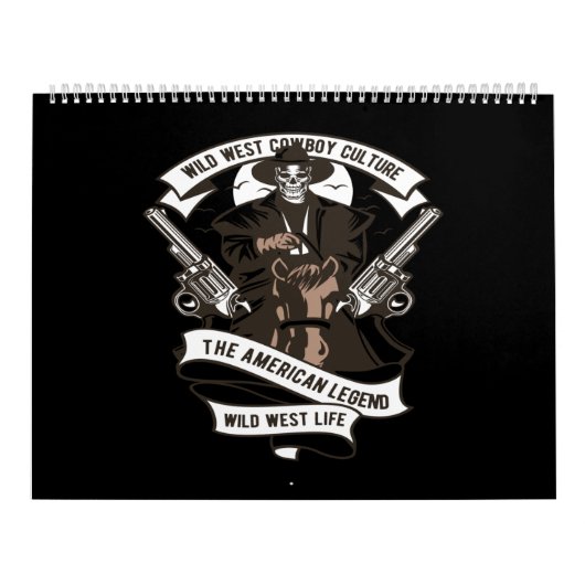 wild west cowboy culture the american legend wild kalender (Hoes)