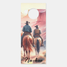 Wild West Cowboy Deurhanger