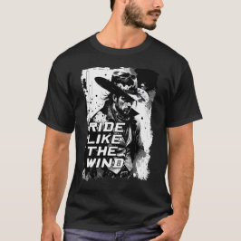  Wild West Cowboy Gezegde voor de Rodeo T-shirt