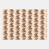 Wild West Cowboy Inpakpapier Vel (Voorkant 3)