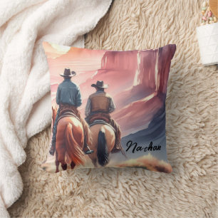 Wild West Cowboy Kussen