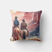 Wild West Cowboy Kussen (Voorkant)