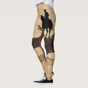 Wild West Cowboy Leggings