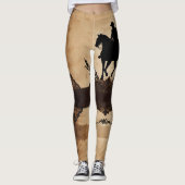 Wild West Cowboy Leggings (Voorkant)