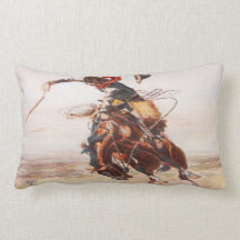  Wild West Cowboy op Bucking Horse Western