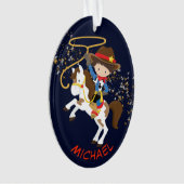Wild West Cowboy Ornament (voorkant)