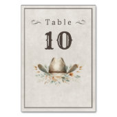 Wild west cowboy pet bruiloft kaart (Voorkant)