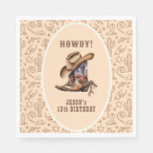 Wild West Cowboy Servet (Voorkant)