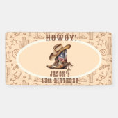 Wild West Cowboy Spandoek (Horizontaal)