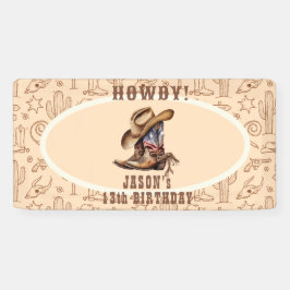 Wild West Cowboy Spandoek