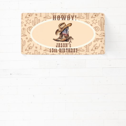 Wild West Cowboy Spandoek (Insitu)