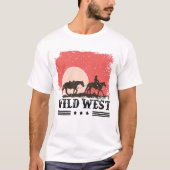 Wild West Cowboy T-shirt (Voorkant)