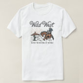 Wild West Cowboy T-shirt (Design voorkant)