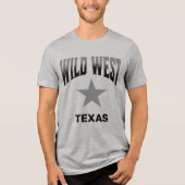 Wild West Cowboy Texas T-shirt (Voorkant)