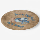 Wild West Cowboy Verjaardag Papieren Bordje (Gekanteld)