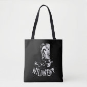Wild west cowboylaarzen tote bag (Voorkant)