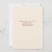 Wild West Cowgirl verjaardag Kaart (Achterkant)