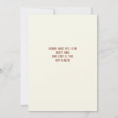 Wild West Cowgirl verjaardag Kaart (Achterkant)