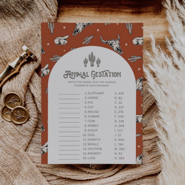 Wild West Dierenzwangerschapswild (Creator heeft geüpload)