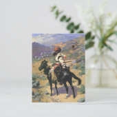  Wild West, een Indische Trapper door Remington (Staand voorkant)