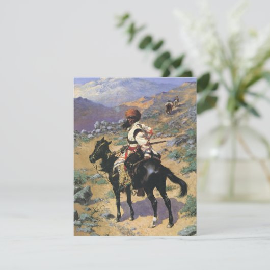  Wild West, een Indische Trapper door Remington (Staand voorkant)