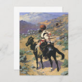  Wild West, een Indische Trapper door Remington (Voorkant / Achterkant)