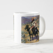  Wild West, een Indische Trapper door Remington Grote Koffiekop (Voorkant rechts)