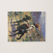  Wild West, een Indische Trapper door Remington Legpuzzel (Horizontaal)