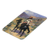  Wild West, een Indische Trapper door Remington Magneet (Linkerzijde)