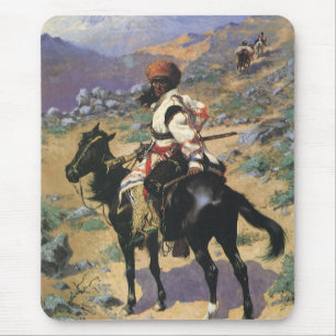  Wild West, een Indische Trapper door Remington Muismat