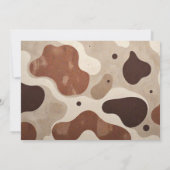 Wild West Eerste Rodeo Boy 1e Verjaardag Foto Kaart (Achterkant)