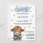 Wild West First Birthday • Little Buckaroo Theme Kaart (Voorkant)